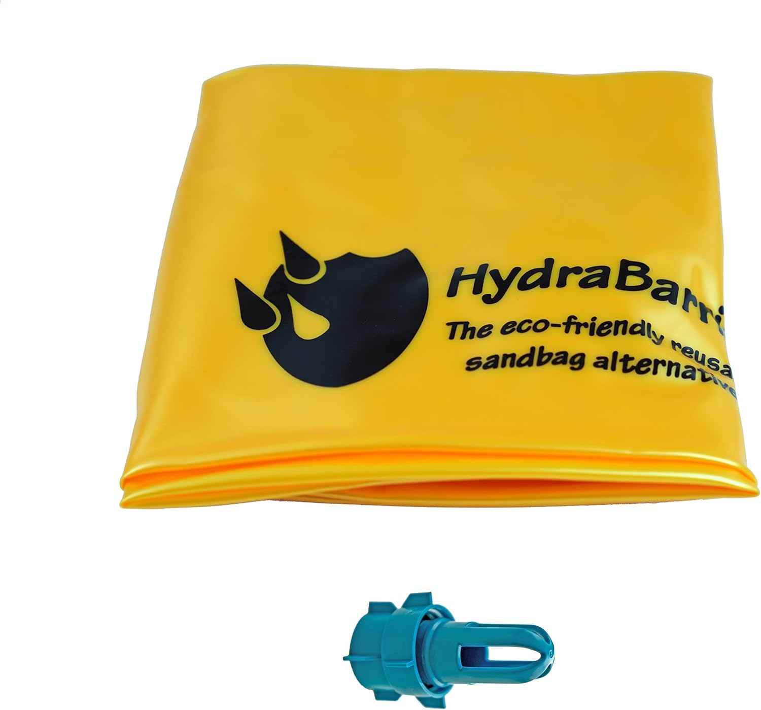 Watershed Innovations Best Sandbag Alternative - Hydrabarrier Standard 24 Foot Length 4 Inch Height. - Water Diversion Tubes That are The Lightweight, Re-usable, and Eco-Friendly (Single Unit)