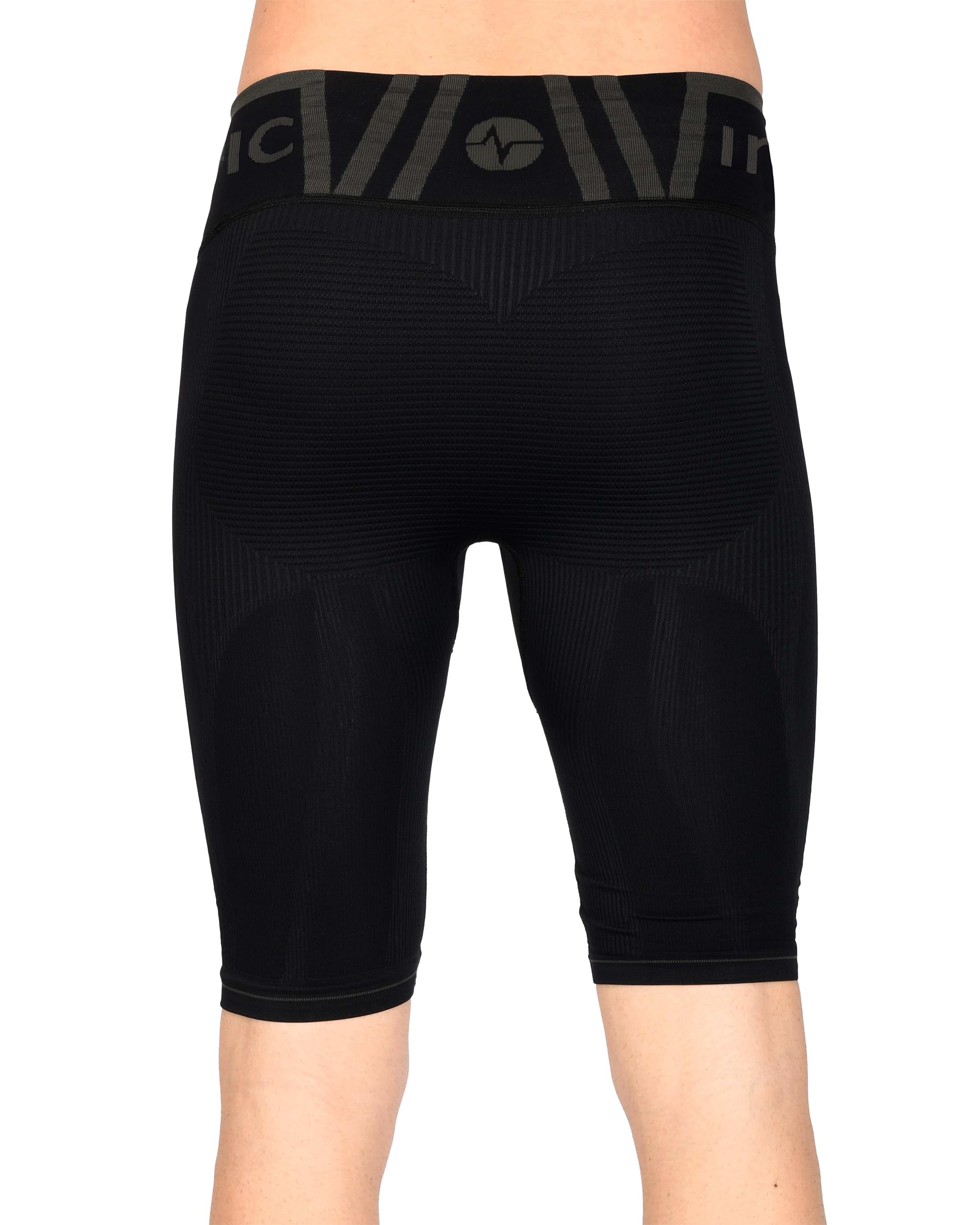 Iron-Ic - Short Tecnici Uomo I-Power Seamless con Compressione Graduata e Struttura Extra Traspirante per Sport Indoor e Outdoor - Art. 400811