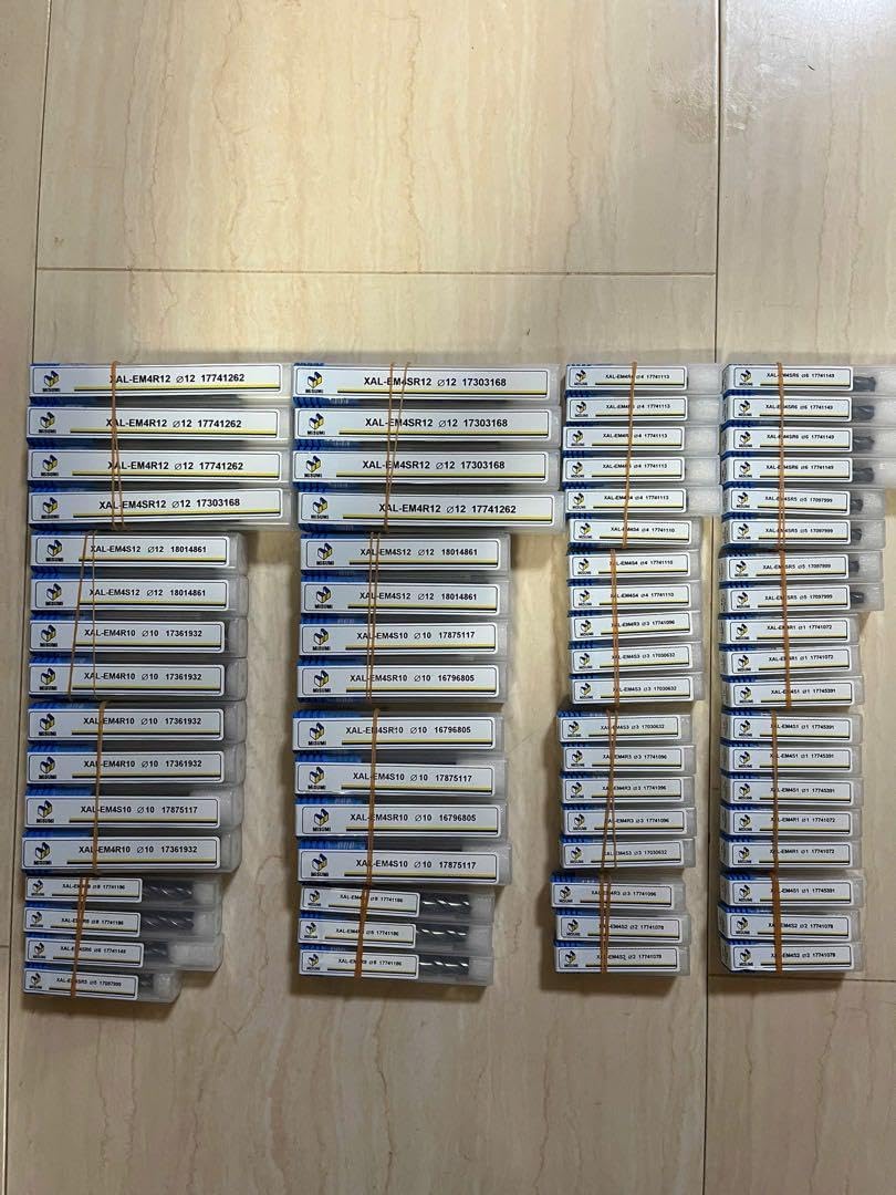 超硬エンドミル4枚刃 ミスミエンドミル69本セット 超硬エンドミルミスミ超