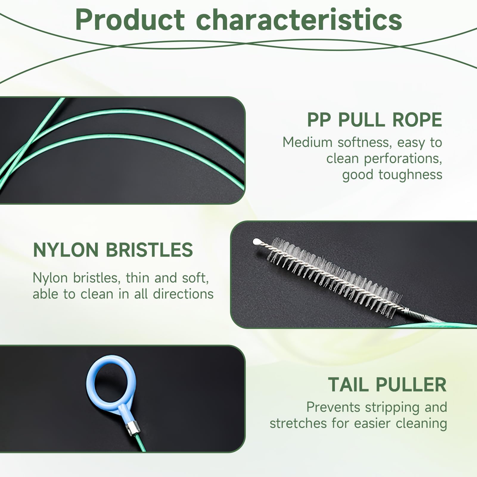 Spazzola Flessibile Per Pulizia Tubi 150cm - Per Frigoriferi, Scarichi Auto E Lucernari - Foto 4