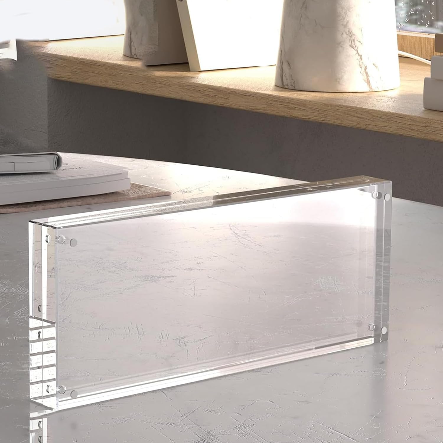 頑丈なアクリルコインホルダーディスプレイケース固定ラックアンティーク通貨コレクション収納アクリルコインスタンド 頑丈なアクリルコイン ホルダーディスプレイケース固定ラックアンティーク通貨コレクション収納アクリルコインスタンド ヤマダモール | 4列コイン ...