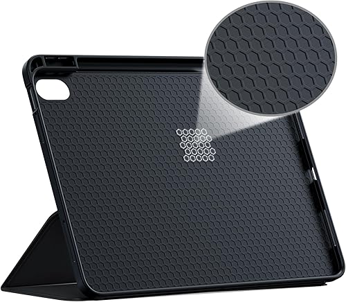 Miniatura 7 de TORRAS Funda para iPad de 10 generación (2022) de 10.9 pulgadas, grado militar, resistente, a prueba de golpes, con soporte para lápices, 6 ángulos,