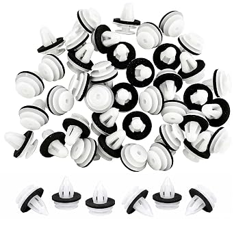 100 Pcs Car Trim Clips, Universal Plastic Car Panel Clips for Auto Body