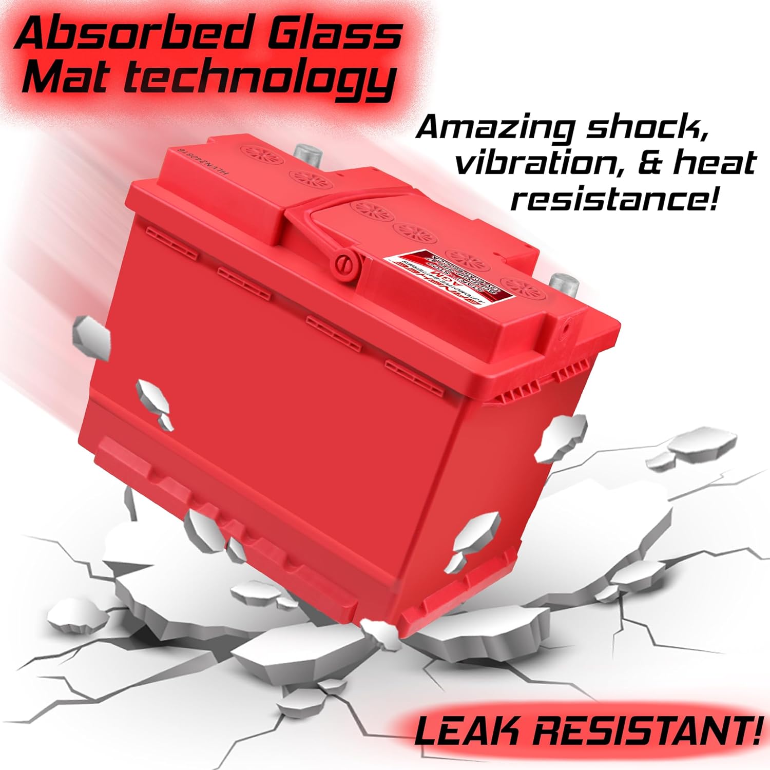 Banshee Group 47 Automotive Starting AGM 12 Volt Battery