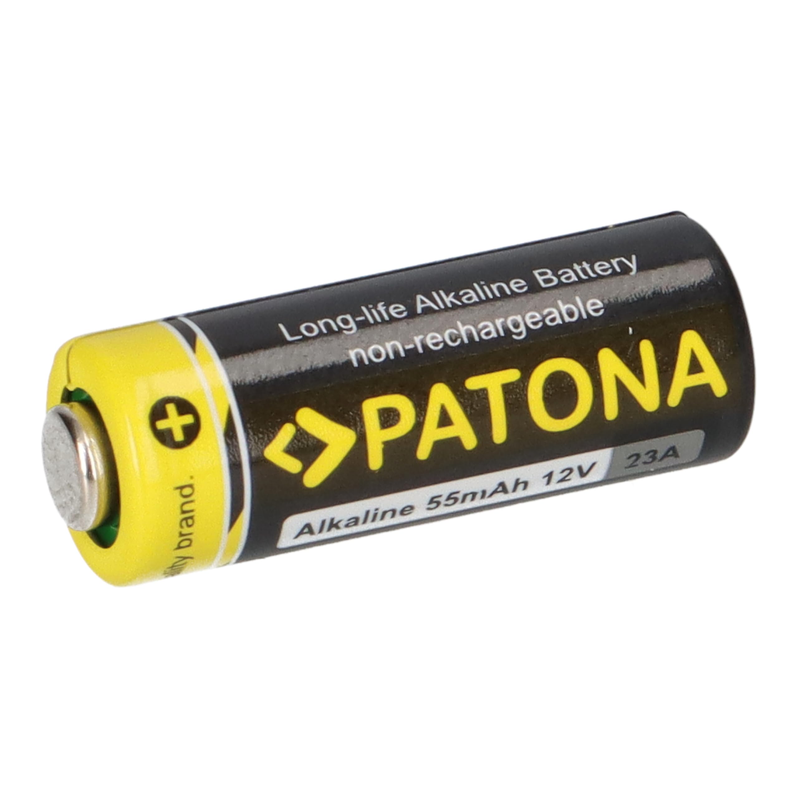 PATONA Lot de 100 (20 x 5 pièces) 12 V 23 A 23GA MN21 - Batterie spéciale pour ouvre-porte de garage, télécommandes, systèmes d'alarme, casque Bluetooth, etc. Compatible avec MN21, V23GA, 3LR50, LRV08