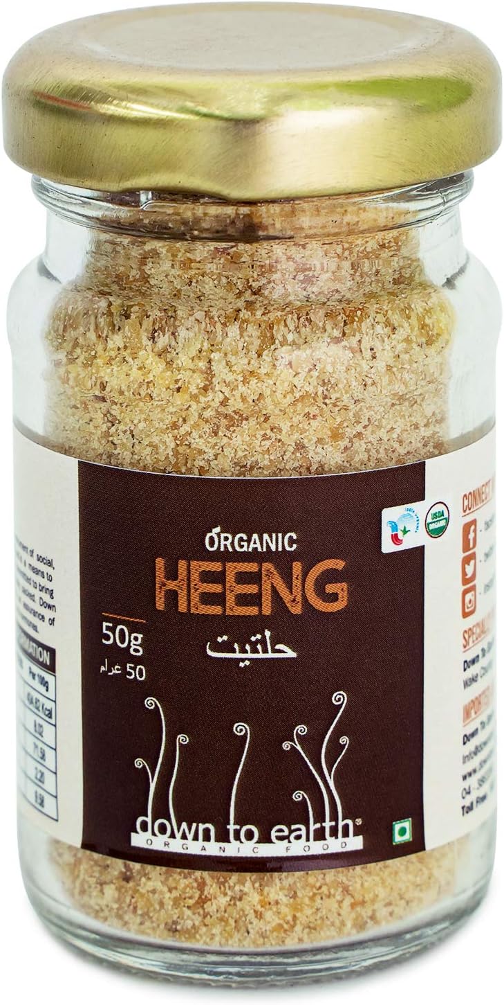 Down To Earth Organic Heeng, 50 gm