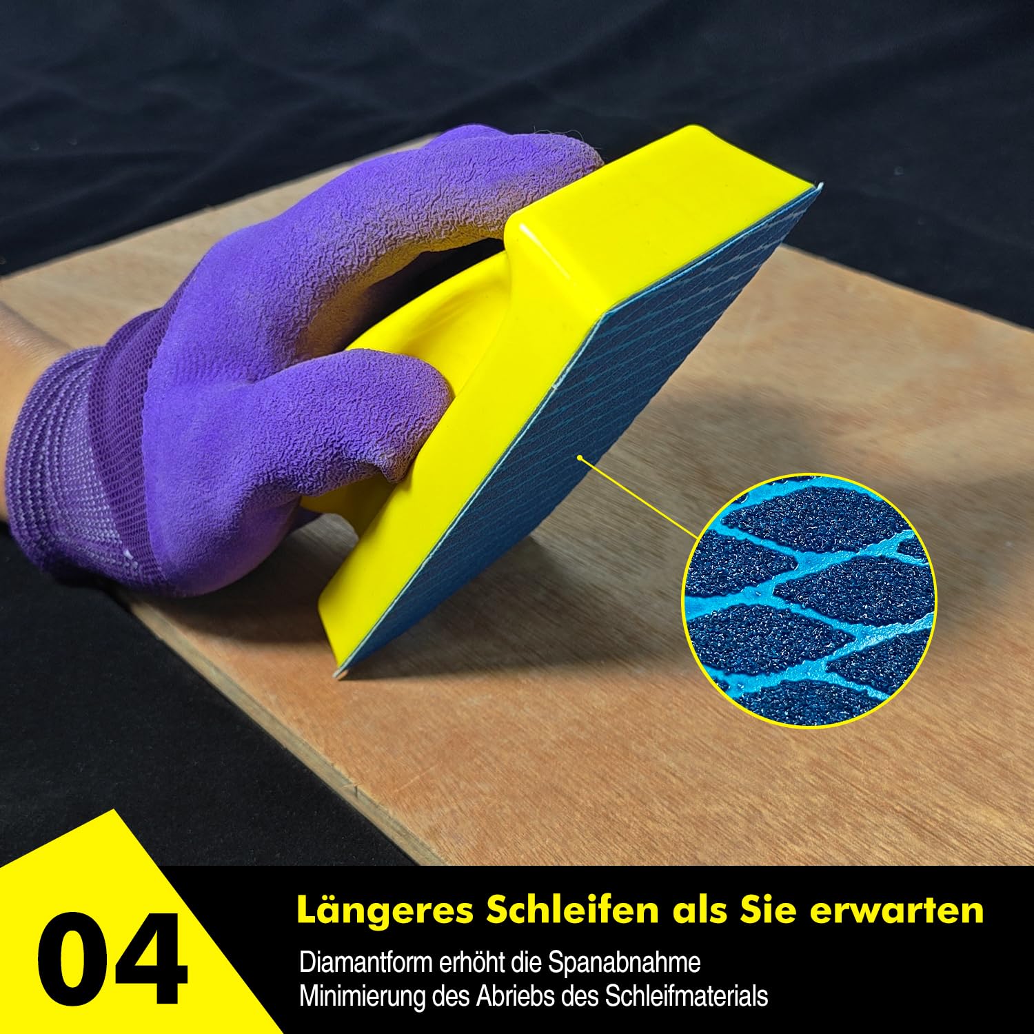 Rollo de papel de lija, papel de lija autoadhesivo para trabajos en madera, metal, plástico, automoción, tacos de lijado | 70 mm x 7,8 m | Grano 60#. El pulido reduce la obstrucción