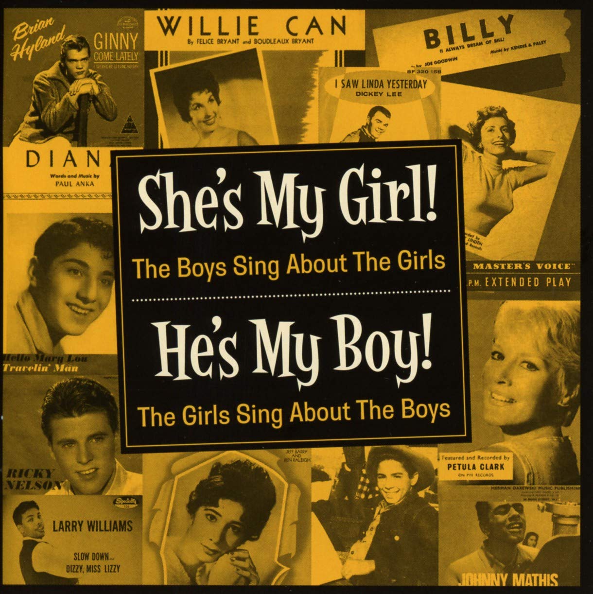 Various Artists She's My Girl! He's My Boy! double CD Europe Fantastic Voyage