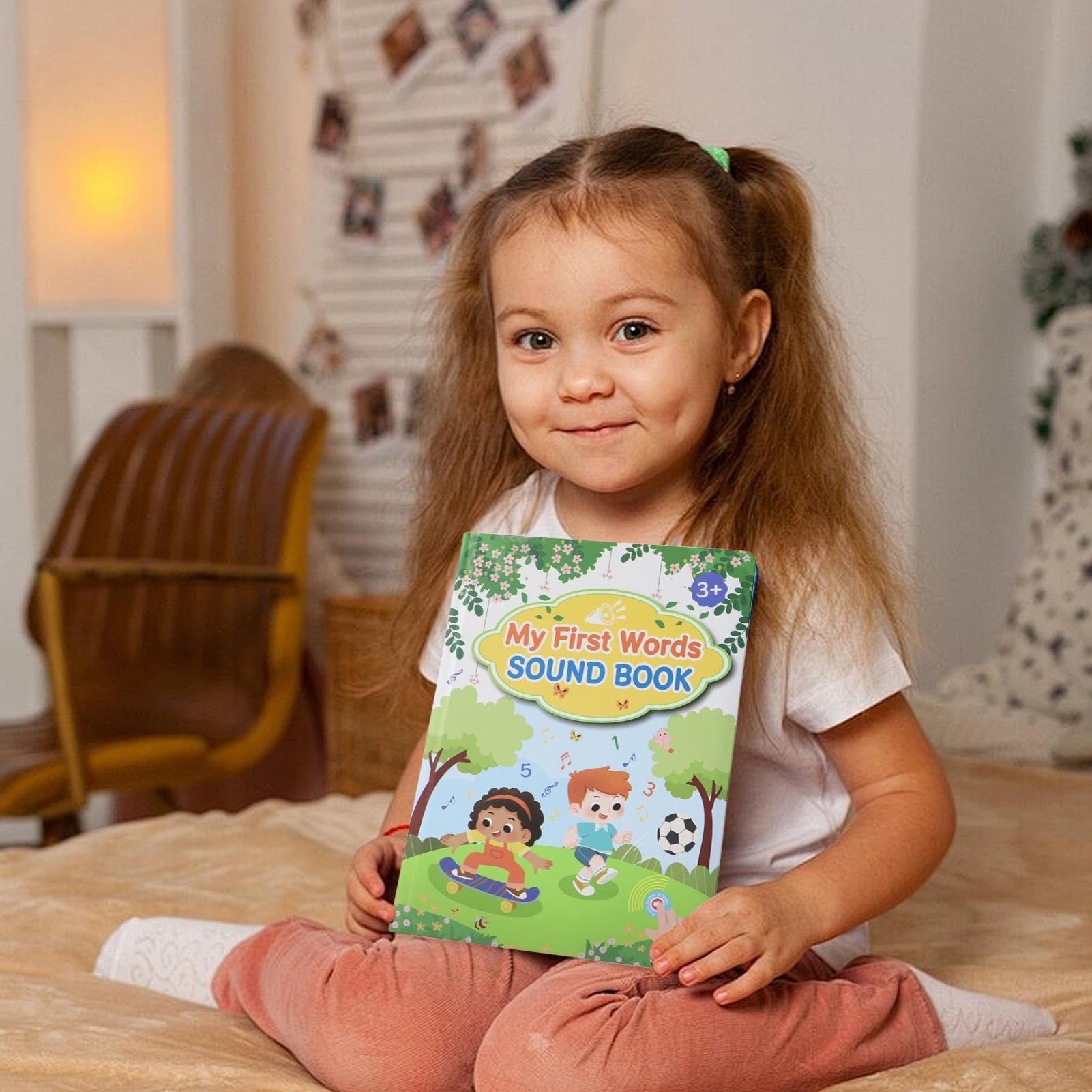 VTech, My First 100 Words, Multicolour, Plastic, For Boys and Girls, from 1 to 4 years, Spoken and Written in Dutch