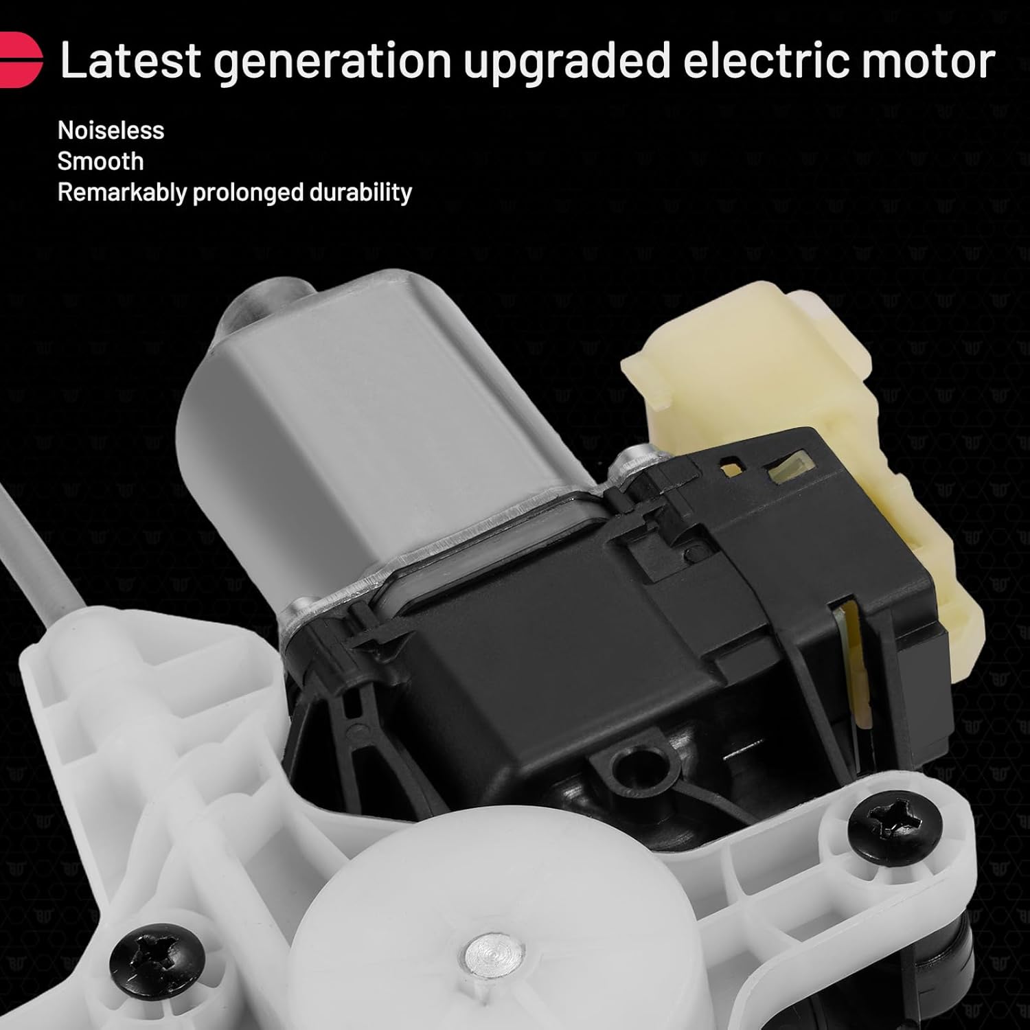 BDFHYK LR083211 Power Window Regulator with Motor Front Left Compatible with Land Rover Discovery 2017-2020