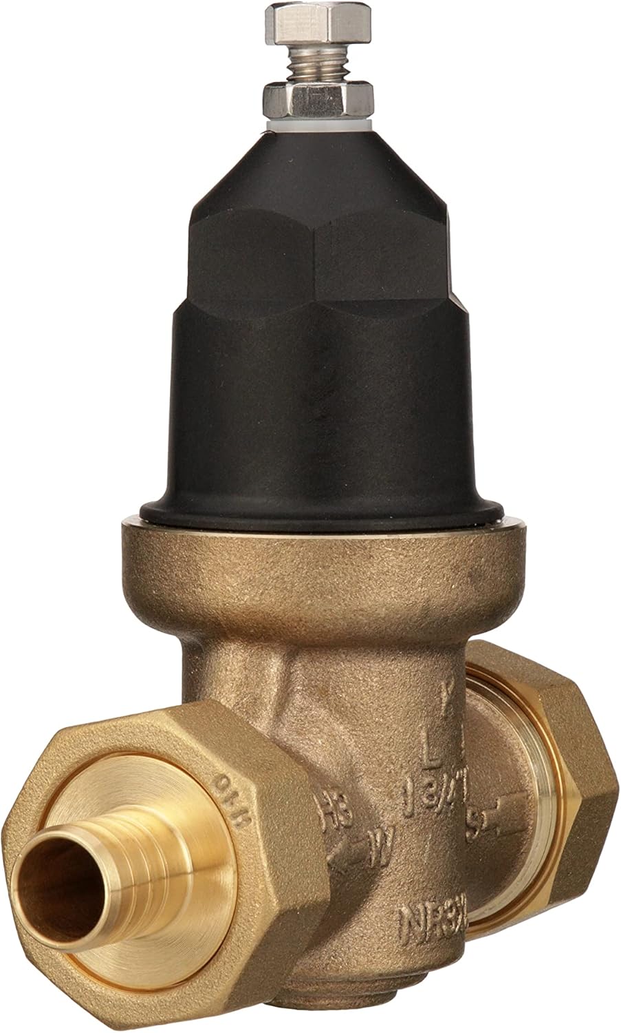 Zurn Wilkins 34-NR3XLDUPEX 3/4" NR3XL Pressure Reducing Valve with Double Union PEX Crimp Tailpiece Connection