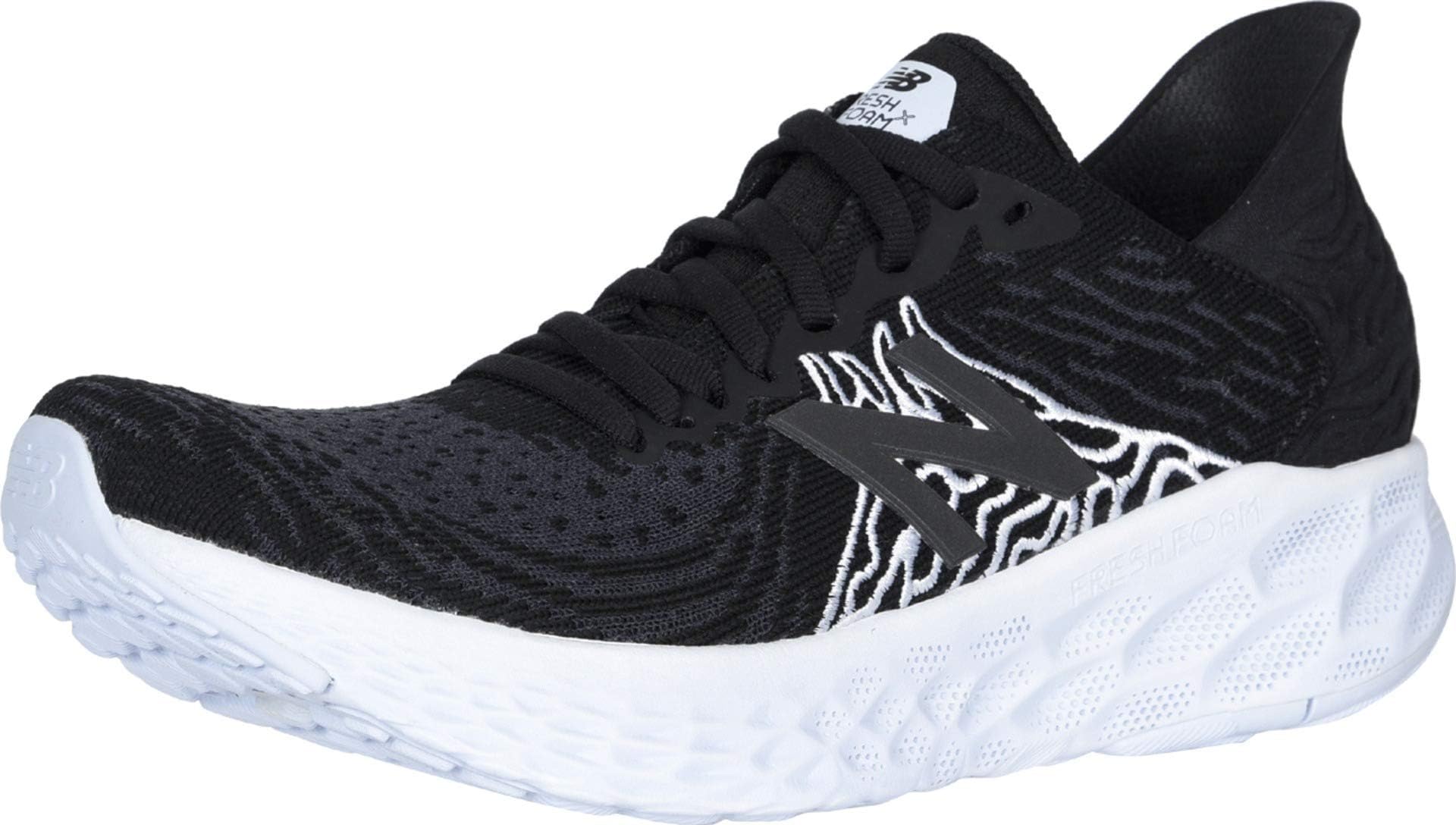 Women's Fresh Foam 1080 V10 Running Shoe, Black/Outerspace, 5 M US