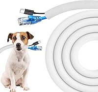 Vista 11 de Secbolt Protectores de Cables para Mascotas No Mordedores, 3.05m - 1.27 cm Cubiertas de Cables Ultra Duraderas para Mascotas, Protector de Cables