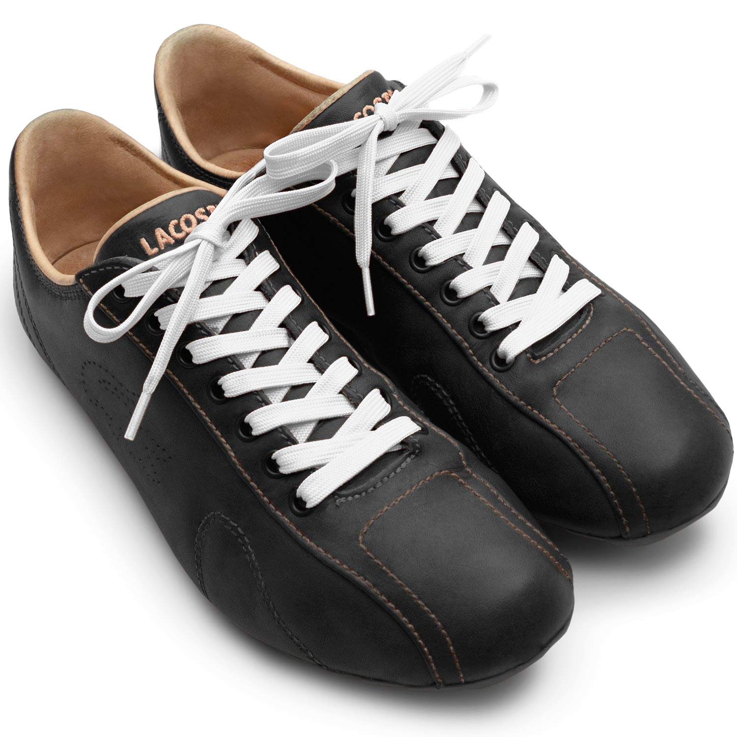 靴ひも シューレース 平紐 幅広 オーバル 靴紐 100cm 120cm 140cm 160cm 180cm スニーカー紐 - 4