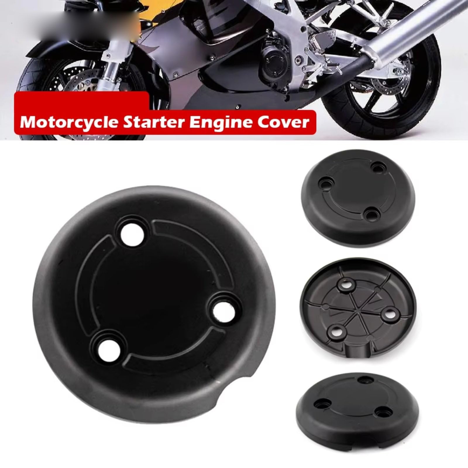 Compatible Con CBR 900 RR 919RR 1996 1997 1998 1999 Cubierta De Embrague Del Lado Derecho De Motocicleta Junta Cárter Del Estator Del Motor Carcasa Del Motor Del Estator Tapa Alternador