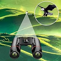 Vista 6 de POLDR Binoculares de bolsillo pequeños 12X25 compactos para adultos, mini binoculares para niños para observación de aves, concierto, teatro, ópera