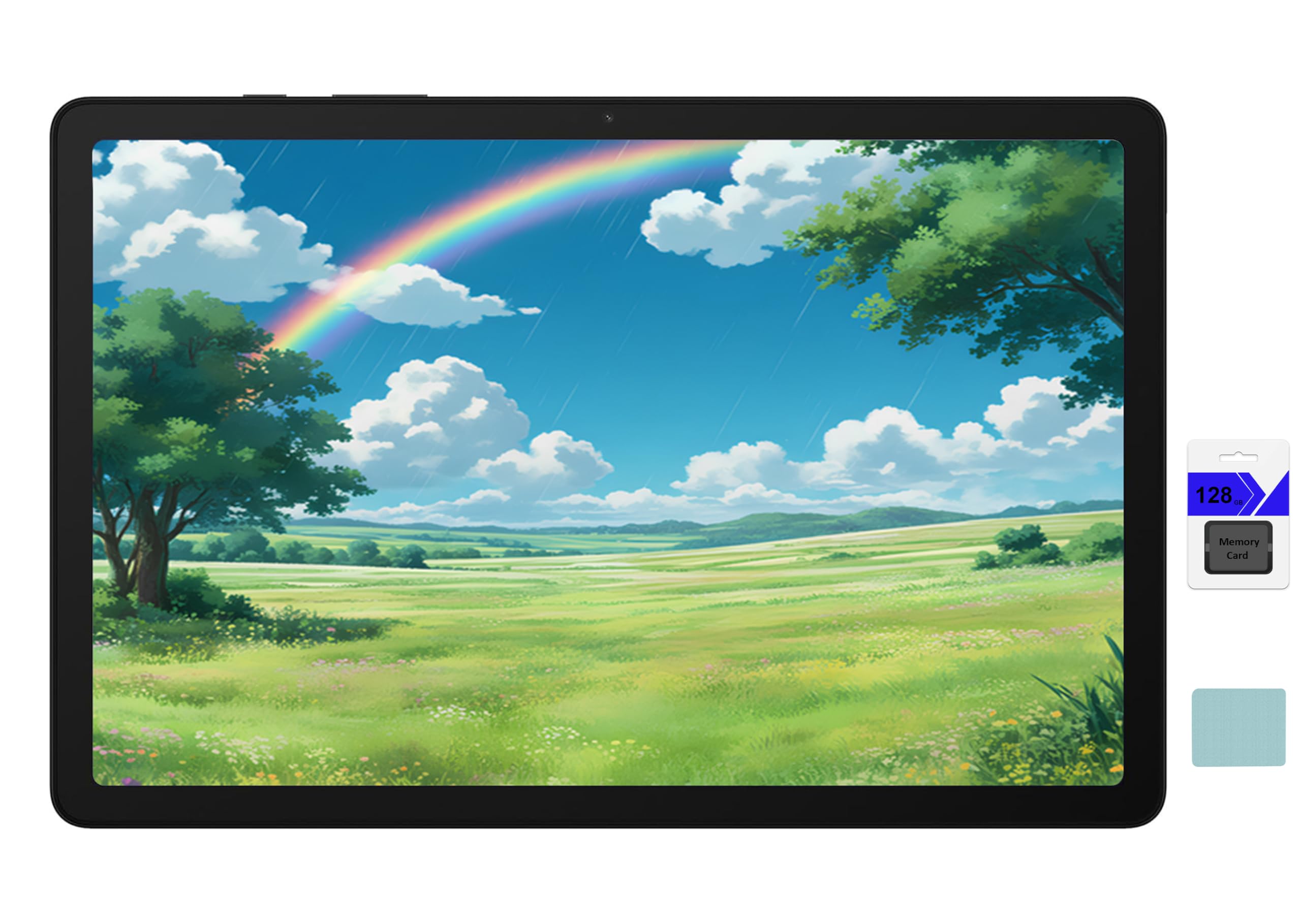 Samsung Galaxy Tab A9+ 11 inch Android Tablet, Big Screen, Quad Speakers, Upgraded Chipset, Multi Window Display, Slim, Light, Durable Design, 128GB