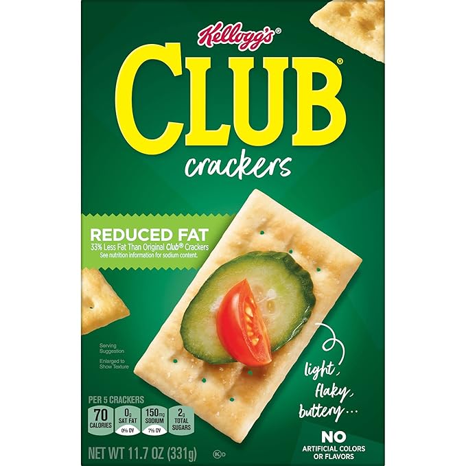 Galletas Club Crackers Reducidas en Grasa, 11.7 oz (Pack de 2) miniatura 11