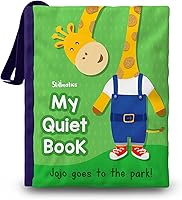 Vista 1 de Skillmatics Quiet Book - Libro de actividades sensoriales, juguetes de aprendizaje para niños pequeños, regalos para edades de 18 meses a 4 años
