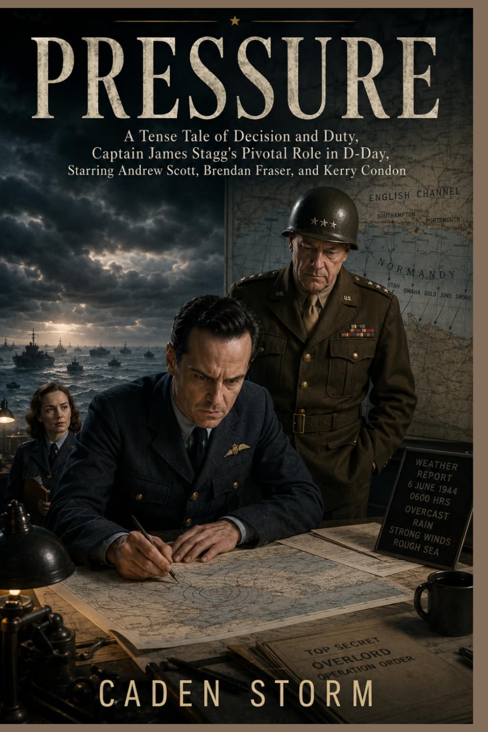 Pressure: A Tense Tale of Decision and Duty , Captain James Stagg's Pivotal Role in D-Day, Starring Andrew Scott, Brendan Fraser, and Kerry Condon