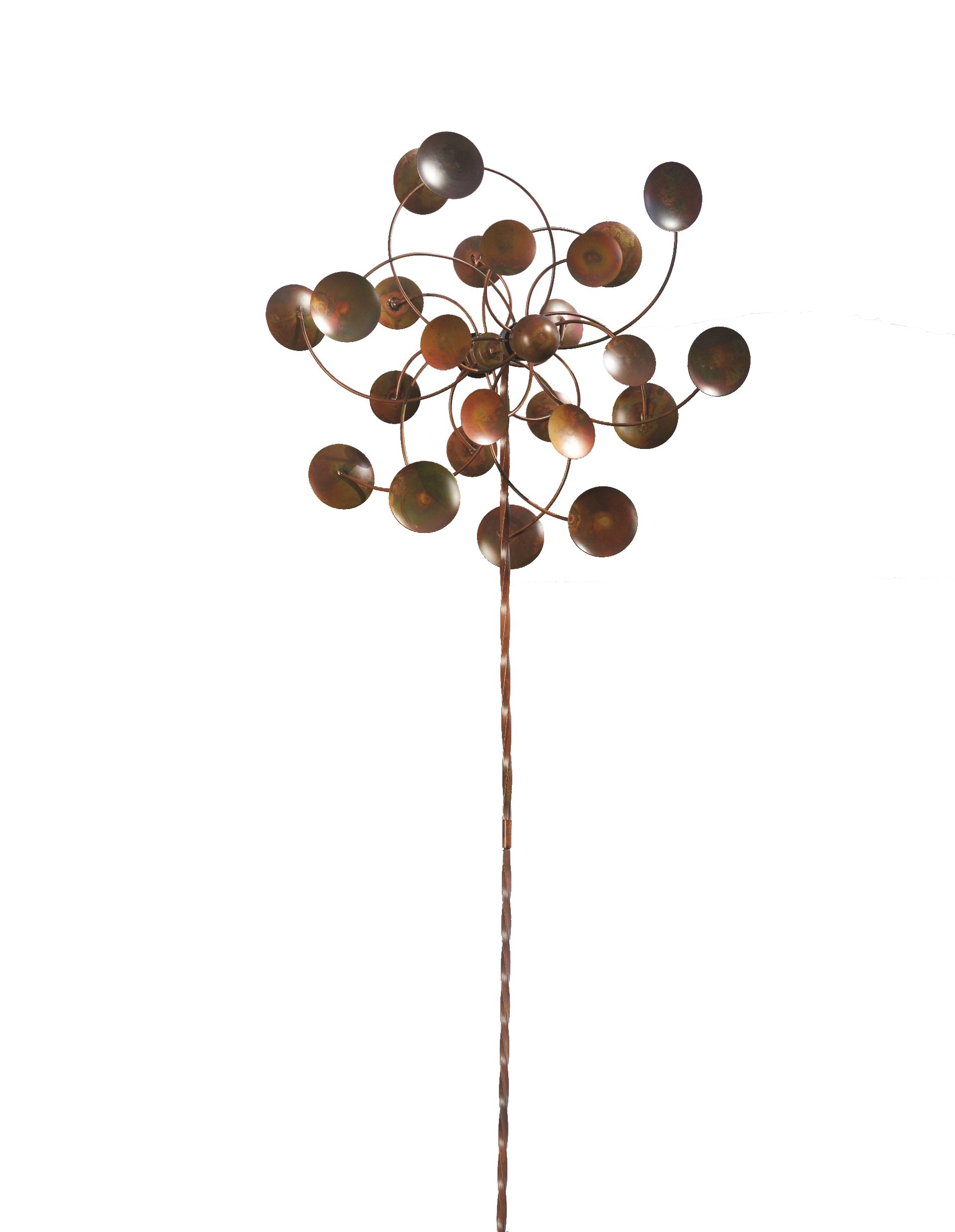 Ancient Graffiti Flamed Double Disc Staked Spinner, 24