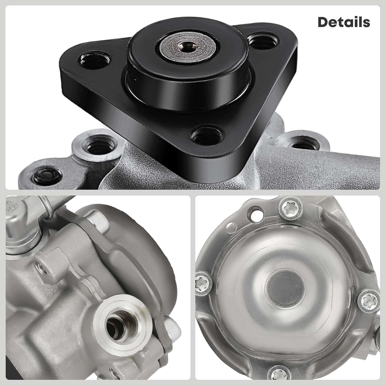 YHTAUTO Power Steering Pump Replacement for BMW 320i 323i 323Ci 325i 325Ci 328i 328Ci 330i 330Ci