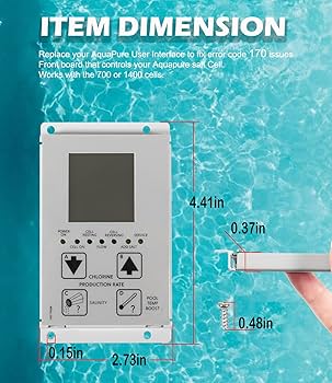Amazon.com: R0467400 Replacement for Zodiac Aquapure, Jandy