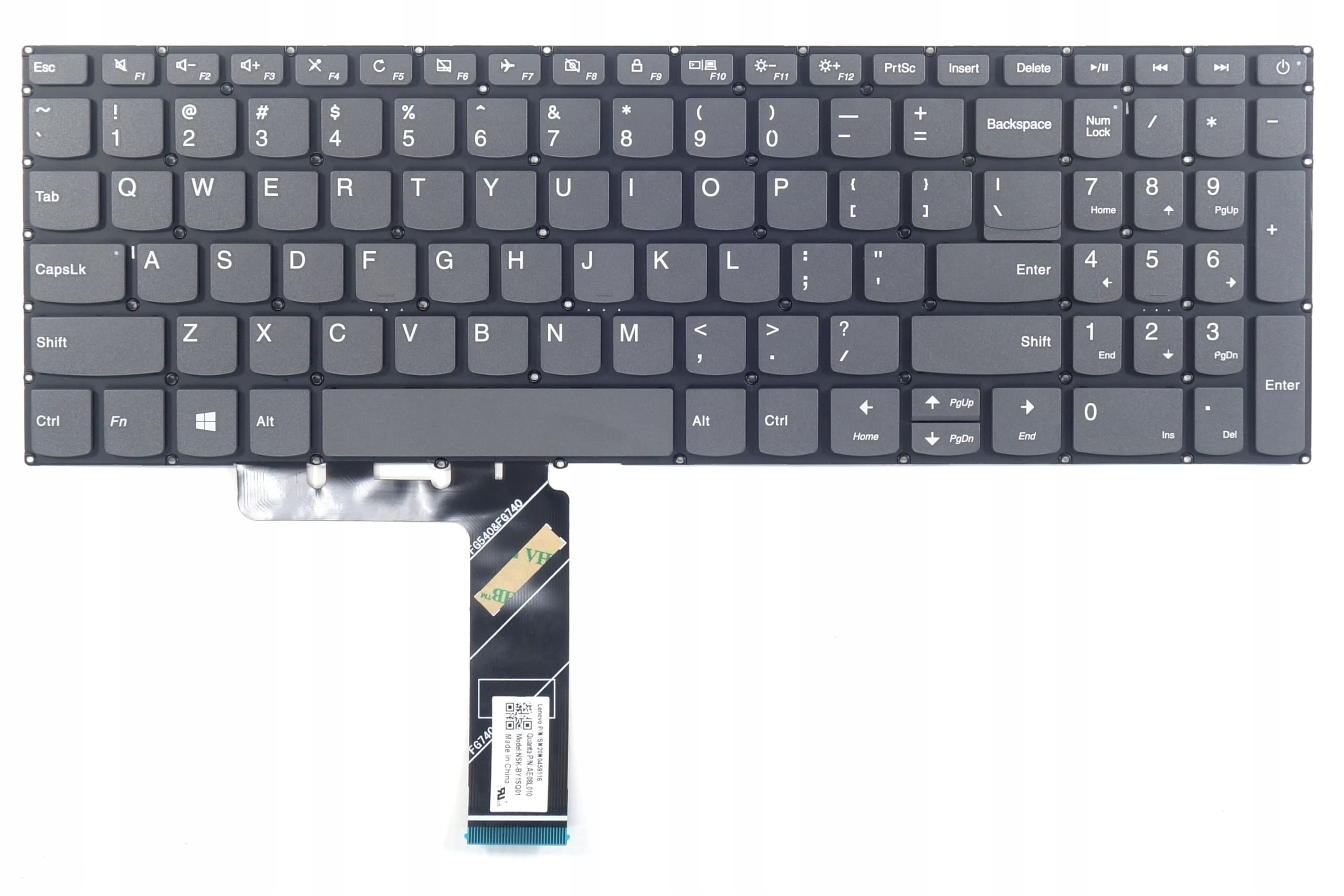 Klawiatura do Lenovo IdeaPad 320-15ABR 320-15ISK 320-15IKB QWERTY US