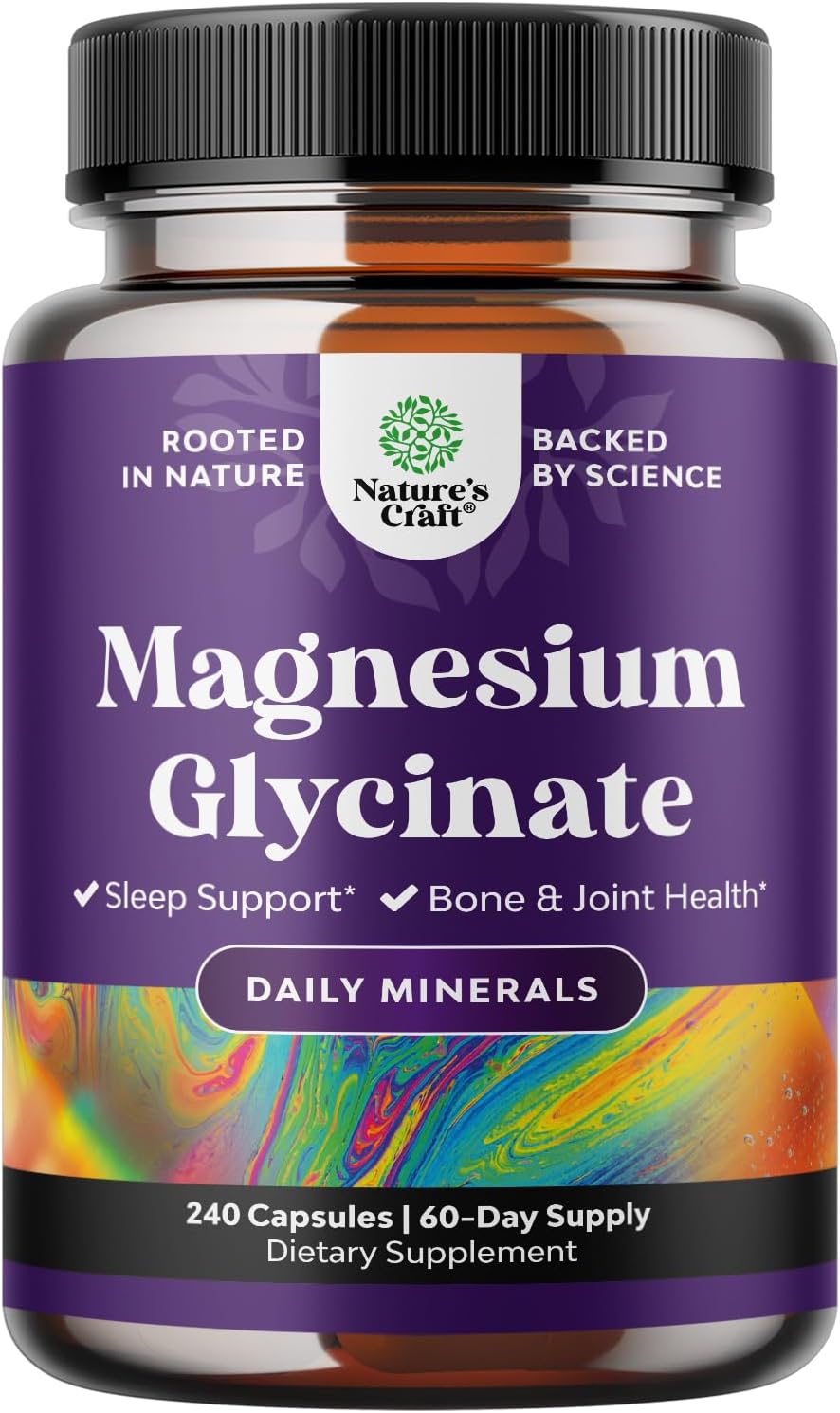 High Absorption Magnesium Glycinate Capsules 500mg