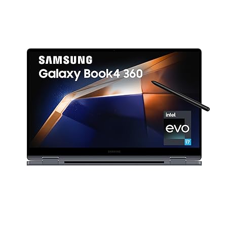 Samsung Galaxy Book4 360 (Gray, 16GB RAM, 1TB SSD)| 15.6