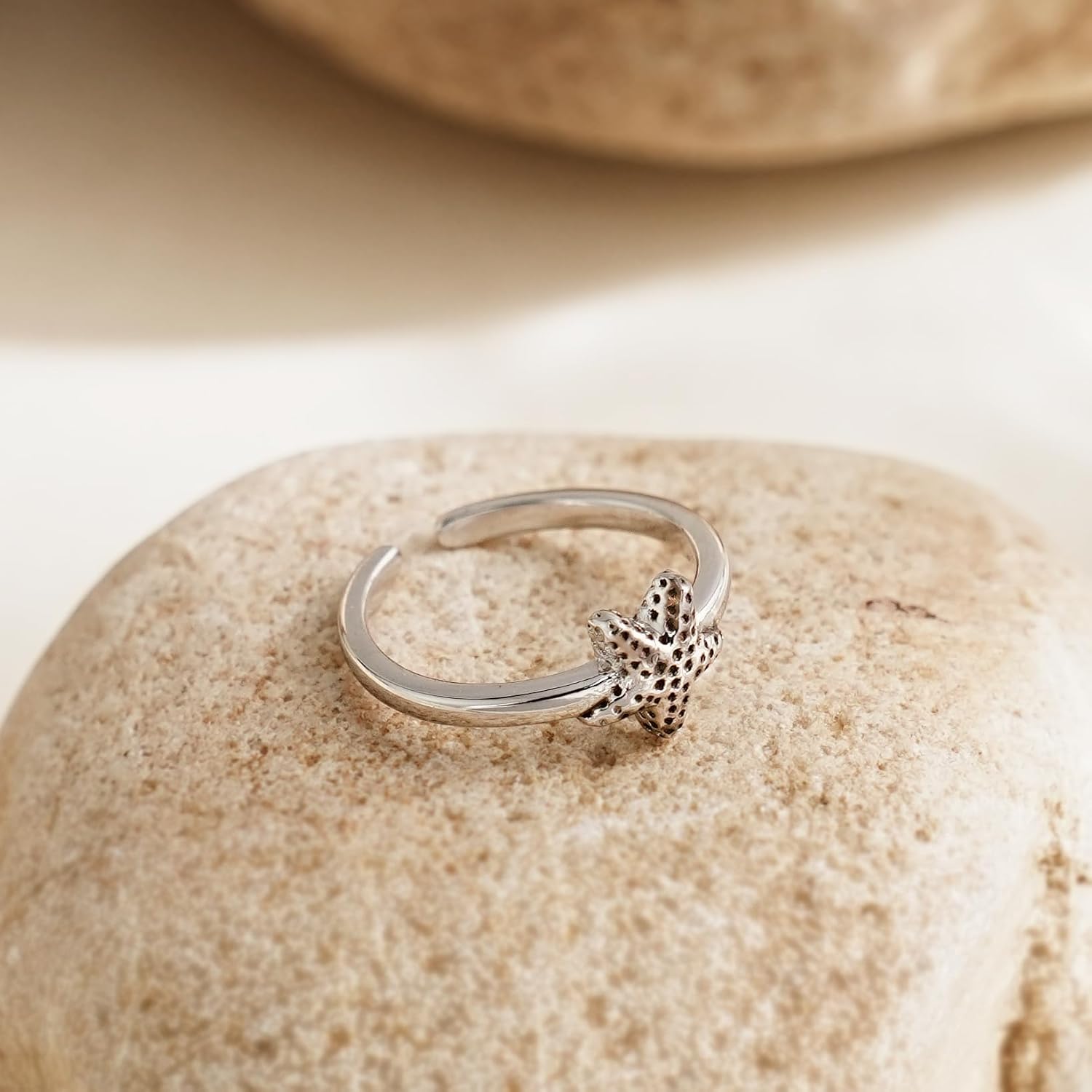CHIC & ARTSY Women Toe Ring 925 Sterling Silver Animals Toe Ring Dainty Created Opal Toe Ring Adjustable Single Toe Ring for Women Beach Jewelry