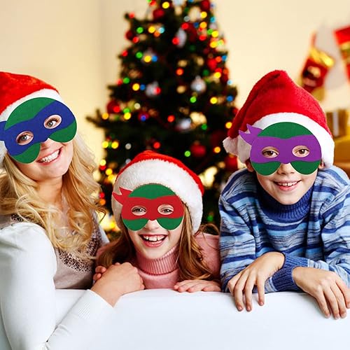 Miniatura 8 de Paquete de 24 máscaras de superhéroes para fiestas infantiles, juego temático de superhéroes, suministros de fiesta de cumpleaños, personajes de