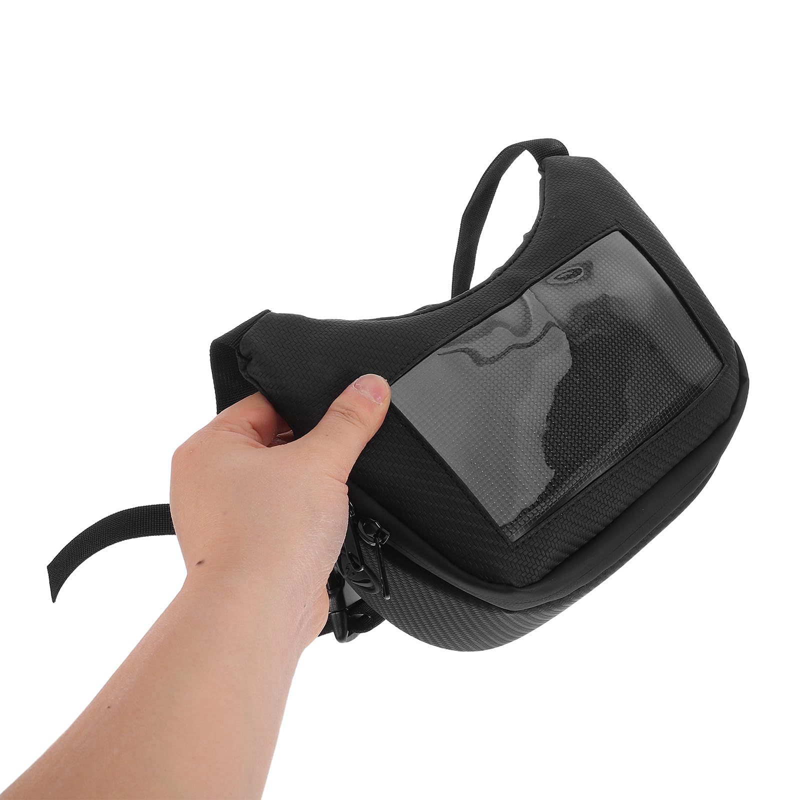 Sacoche Grosse Capacité Étanche pour Scooter et Moto de Guidon
