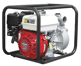 BE Power Equipment 3" Water Transfer Pump with Honda GX200 Engine