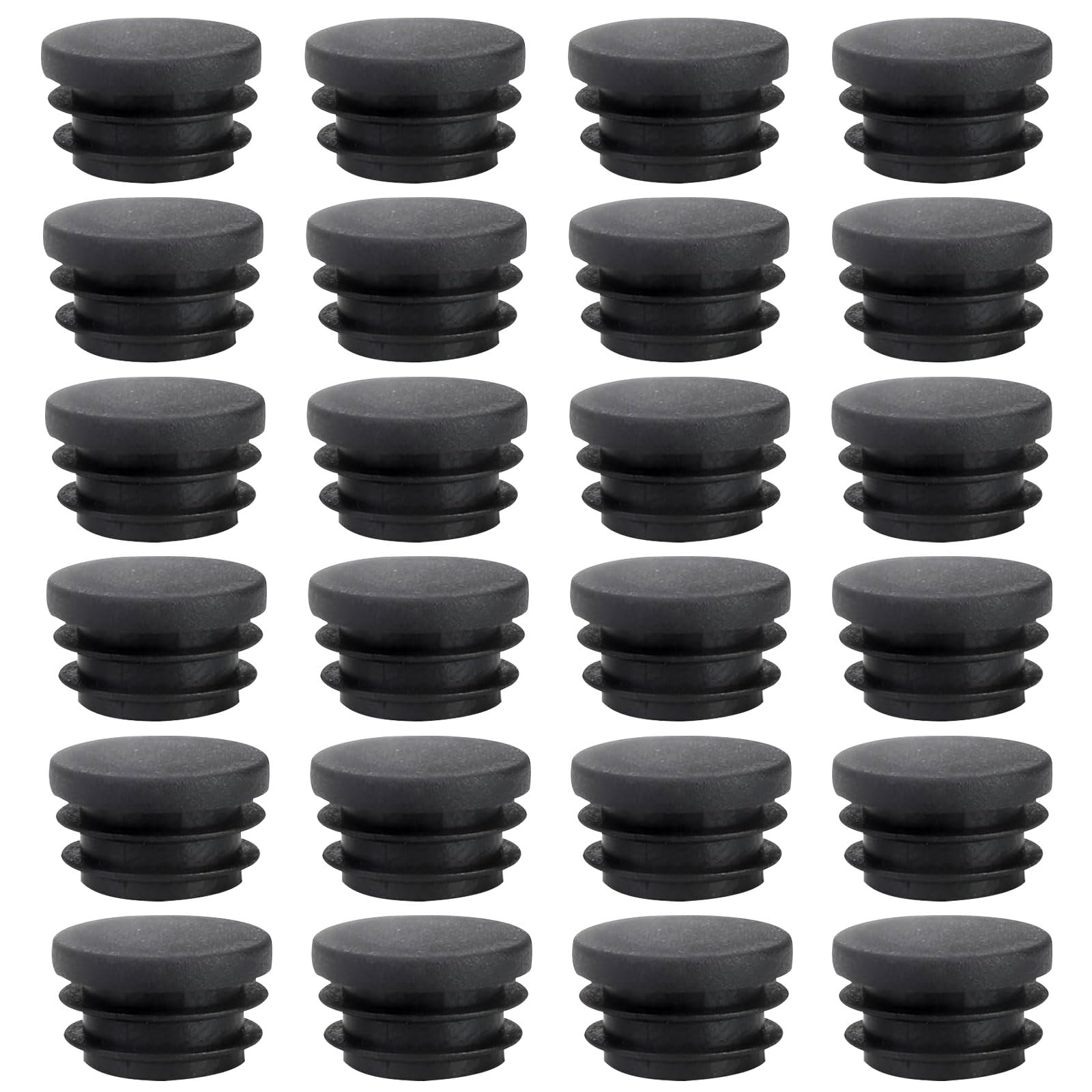 AZWOOD Lamellenstopfen Rund 24pcs 22mm Runde Endkappen aus P