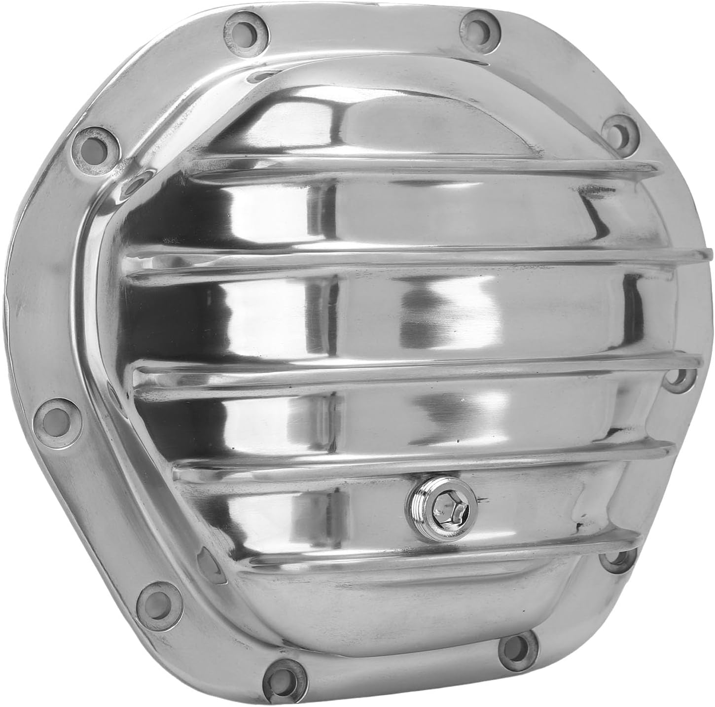 Differential Cover H50720016 Front Rear Polished Aluminum Differential Cover for F‑100 Dana 44 (Polished)