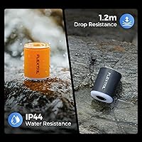 Vista 5 de FLEXTAILGEAR Bomba de Aire Portátil con Linterna de Camping Tiny Pump 2X Bomba de Aire de 4kPa para Inflables Bomba de Colchón de Aire Recargable