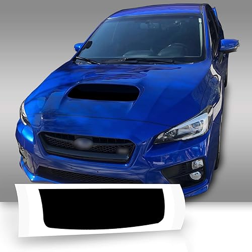 Miniatura 2 de Calcomanía de vinilo para capó, compatible con WRX STi 2015, 2016, 2017, 2018, 2019, 2020, negro mate