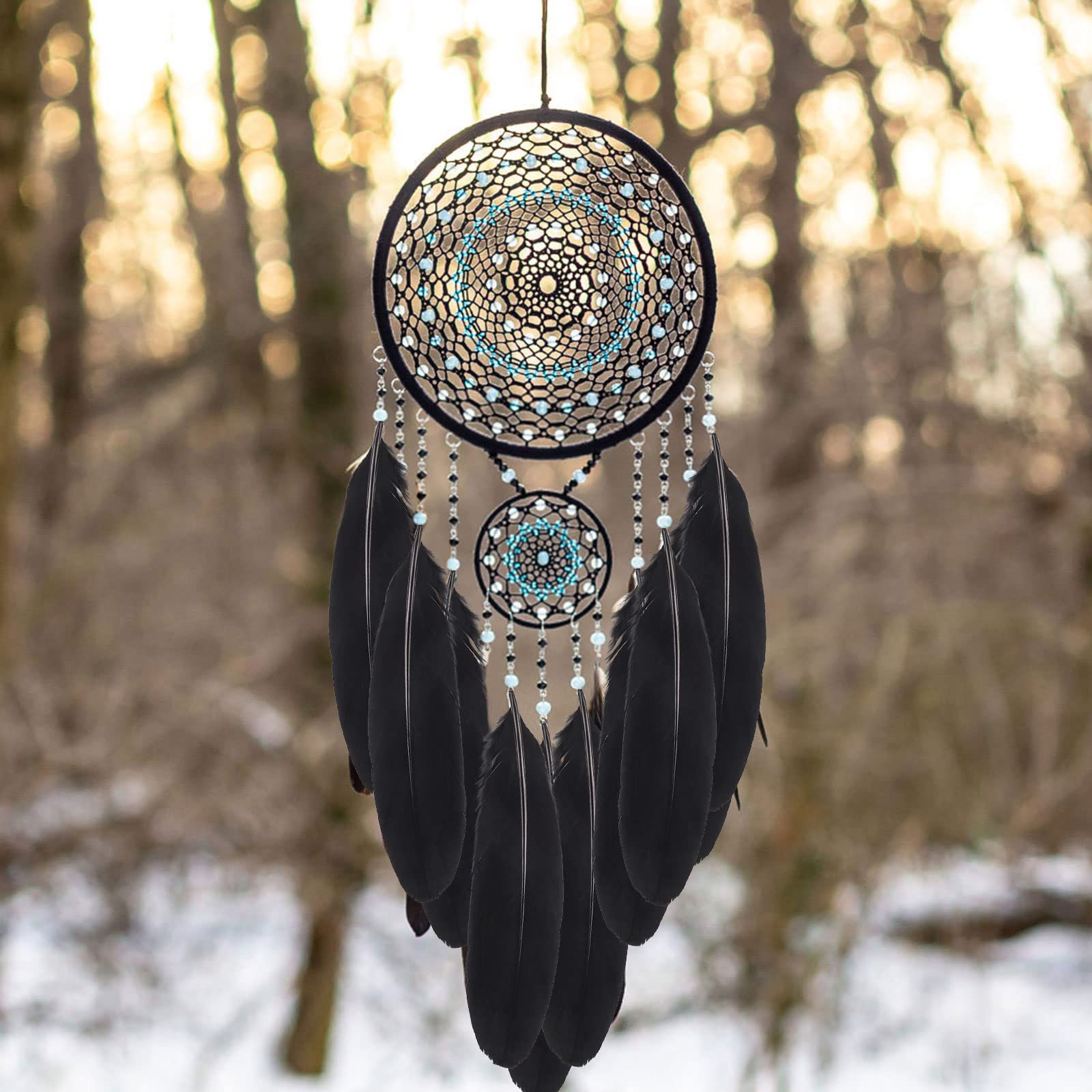 Plumes Noires Naturelles - Lot De 100, Longueur 10-17 Cm - Pour DIY, Décoration Mariage, Attrape-rêves, Costumes