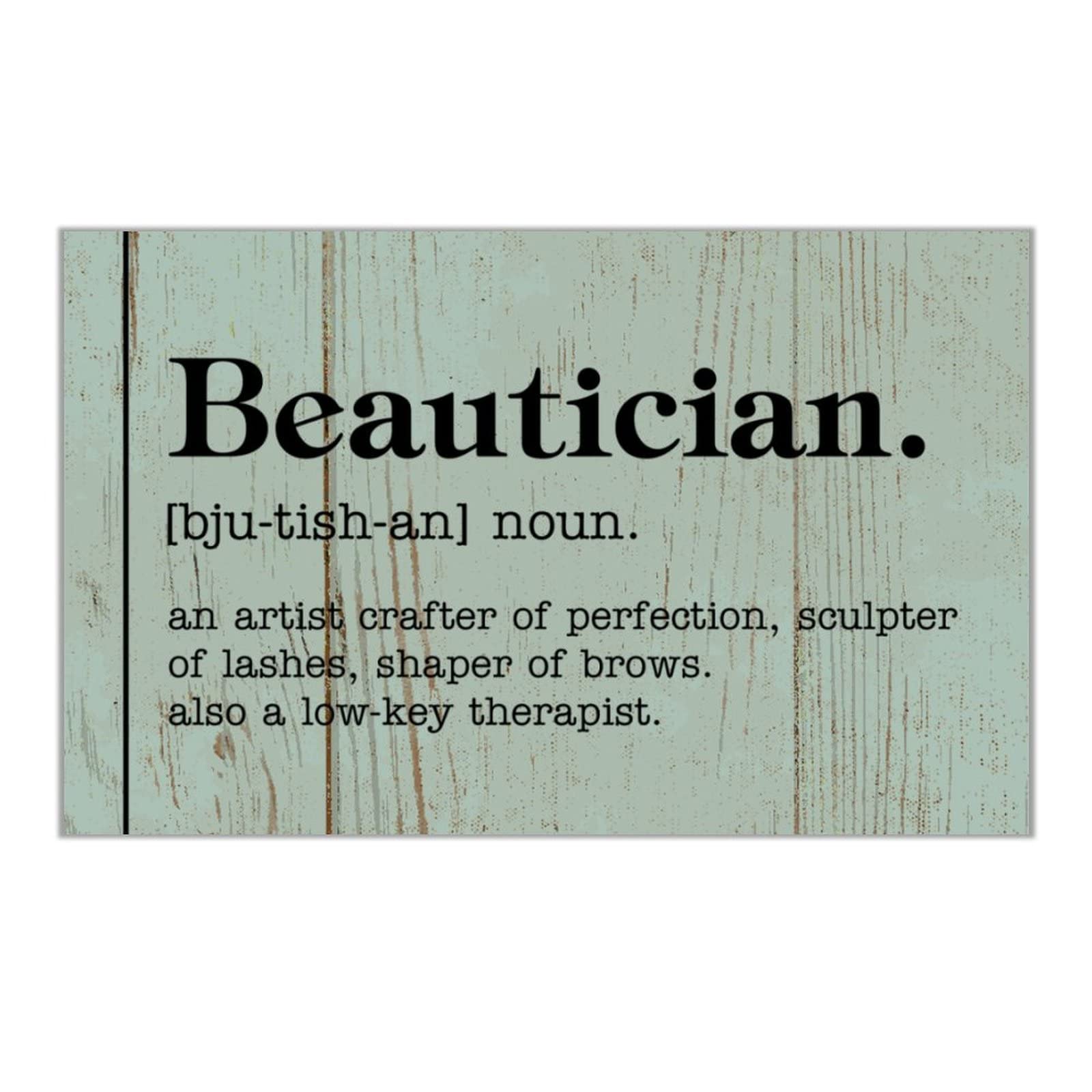 Plaque decorative bois salon cadre citation positive tableau rustique maison 25x40cm - 7