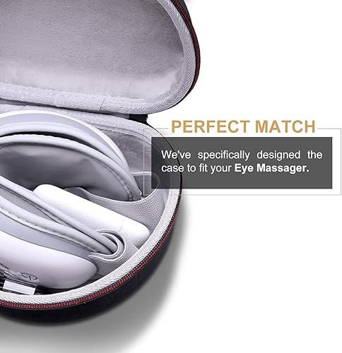 Miniatura 3 de LTGEM - Estuche rígido de EVA para masajeador de ojos RENPHO y más