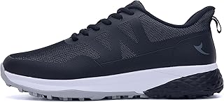 Mens Golf Shoes Professional Outdoor Waterproof Spikeless Golf Sneakers for Men US 7-12