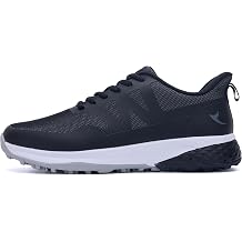 Mens Golf Shoes Professional Outdoor Waterproof Spikeless Golf Sneakers for Men US 7-12
