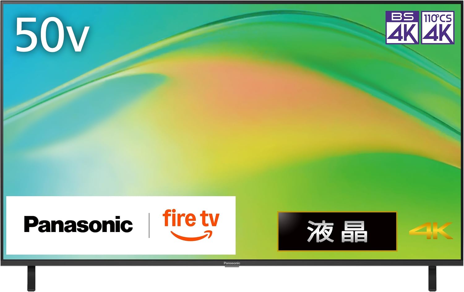 Panasonic 50V Type LCD TV 4K TV-50W80B VIERA with Fire TV Built-in 2025 Entry Model