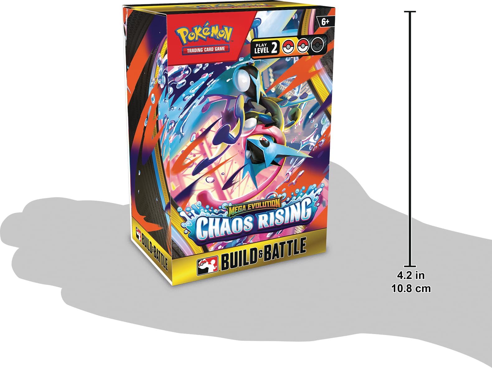 Amazon.com: Pokémon TCG: Mega Evolution—Chaos Rising Build