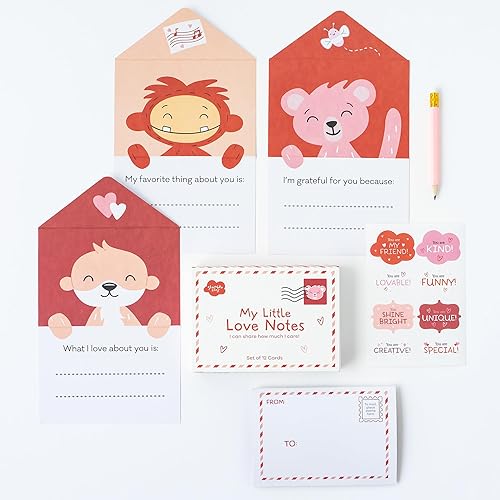 Miniatura 3 de Slumberkins Lovebug's Love Notes Bundle  Mini animal de peluche Lovebug y My Little Love Notes  Celebra tu amor este día de San Valentín  Juguetes