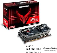 Vista 3 de PowerColor Red Devil AMD Radeon RX 6600 XT - Tarjeta gráfica para juegos con memoria GDDR6 de 8 GB, alimentada por AMD RDNA 2, HDMI 2.1