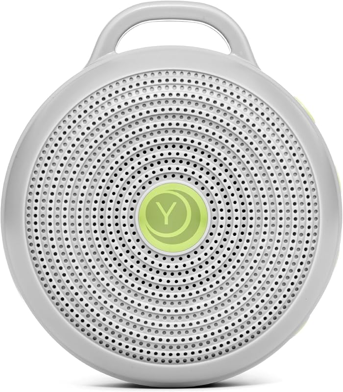 Hushh Portable White Noise Sound Machine for Baby, 3 Soothing Natural Sounds with Volume Control, Compact Size, Noise Canceling for Sleep Aid, Office Privacy, & Meditation, Registry Gift