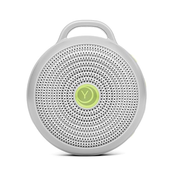 Yogasleep Hushh Portable White Noise Sound Machine for Baby, 3 Soothing Natural Sounds wit...