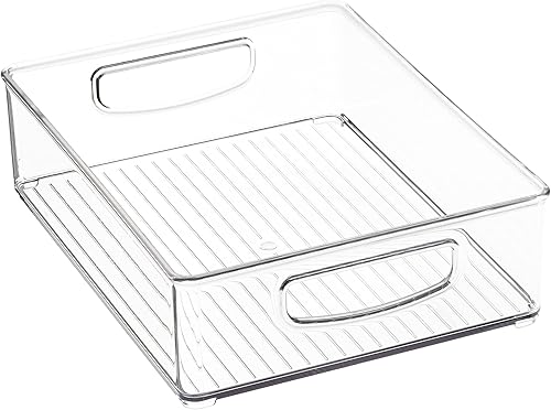 Miniatura 9 de iDesign Juego organizador de plástico Linus - Contenedores de almacenamiento de cocina, transparentes